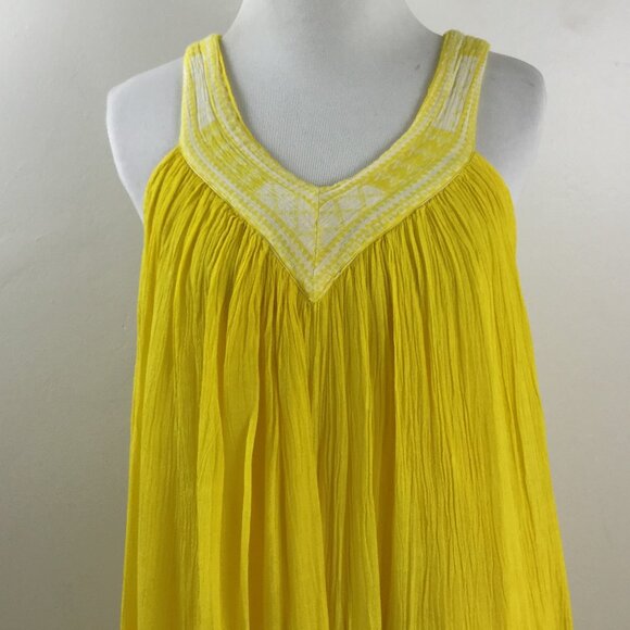 L'Pogee Yellow Maxi Tank Dress l - Picture 3 of 13